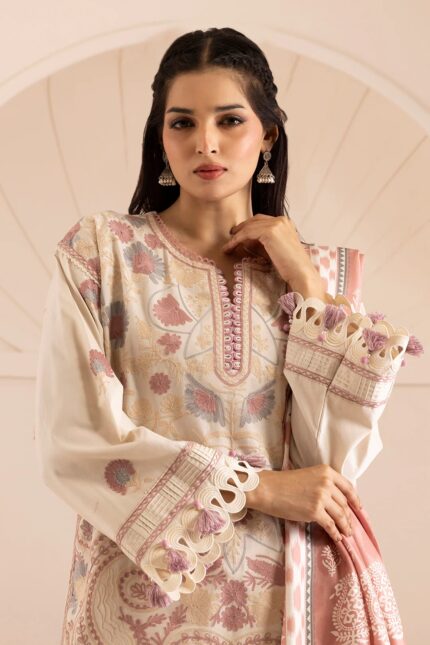 Embroidered Shirt Shalwar Dupatta - 0267